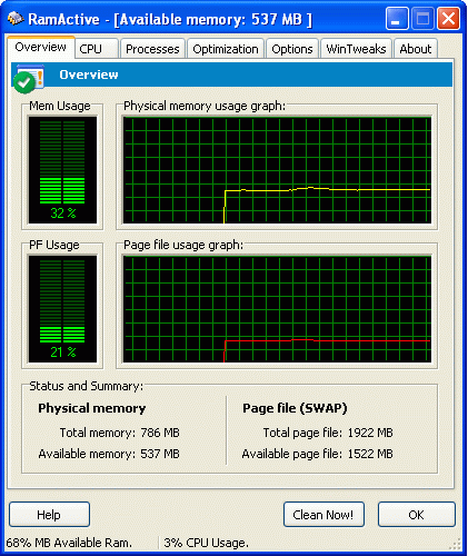 RamActive Screenshot